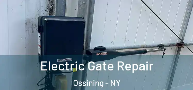 Electric Gate Repair Ossining - NY