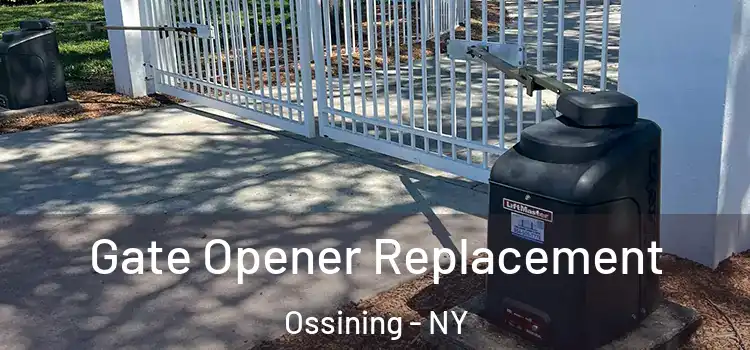 Gate Opener Replacement Ossining - NY