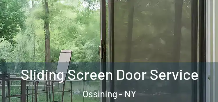 Sliding Screen Door Service Ossining - NY
